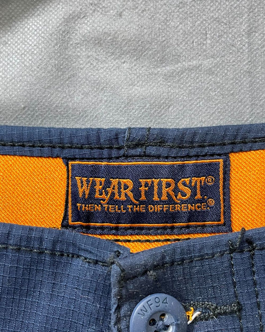 Wear First Blue Polyester Short For Men M - Preloved Labels