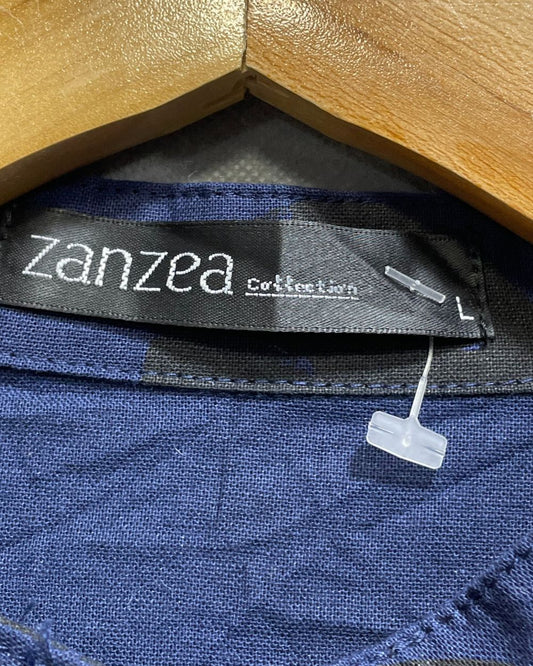 Zanzea Blue Shirt For Women Shirt Large - Preloved Labels
