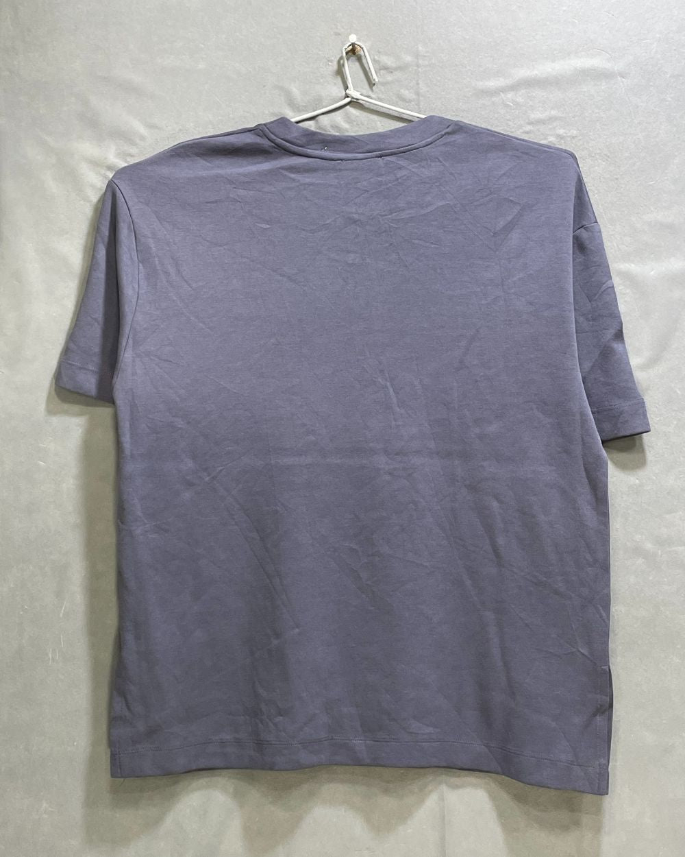 Zara Grey Polyester Jersey Sport For Women T Shirt Large - Preloved Labels