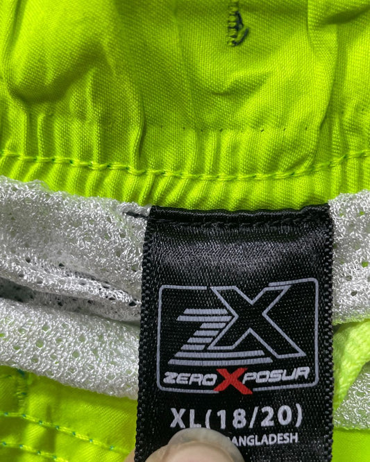 Zeroxposur Blue Polyester Short For Men XS - Preloved Labels