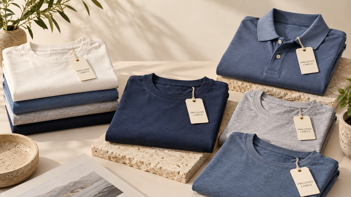 Men's T-shirts under Rs 2,999 with Preloved Labels branded tags