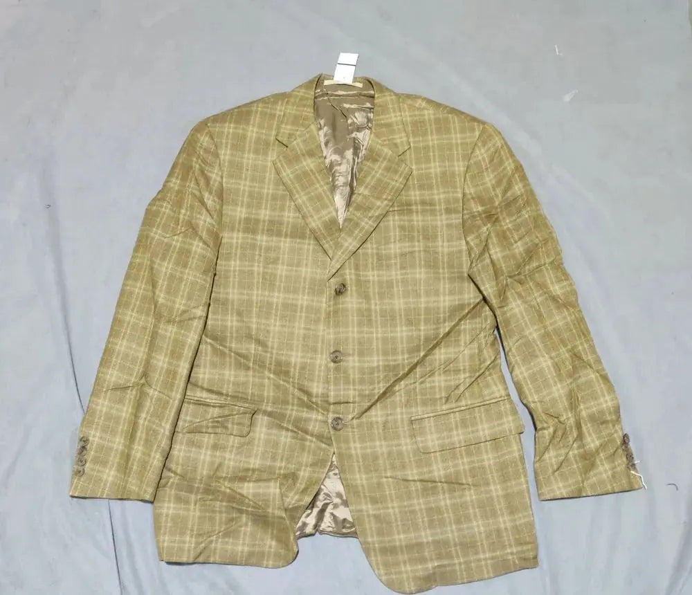 Joseph Abboud Men Cotton Brown Coat M – Preloved Labels (view 2)