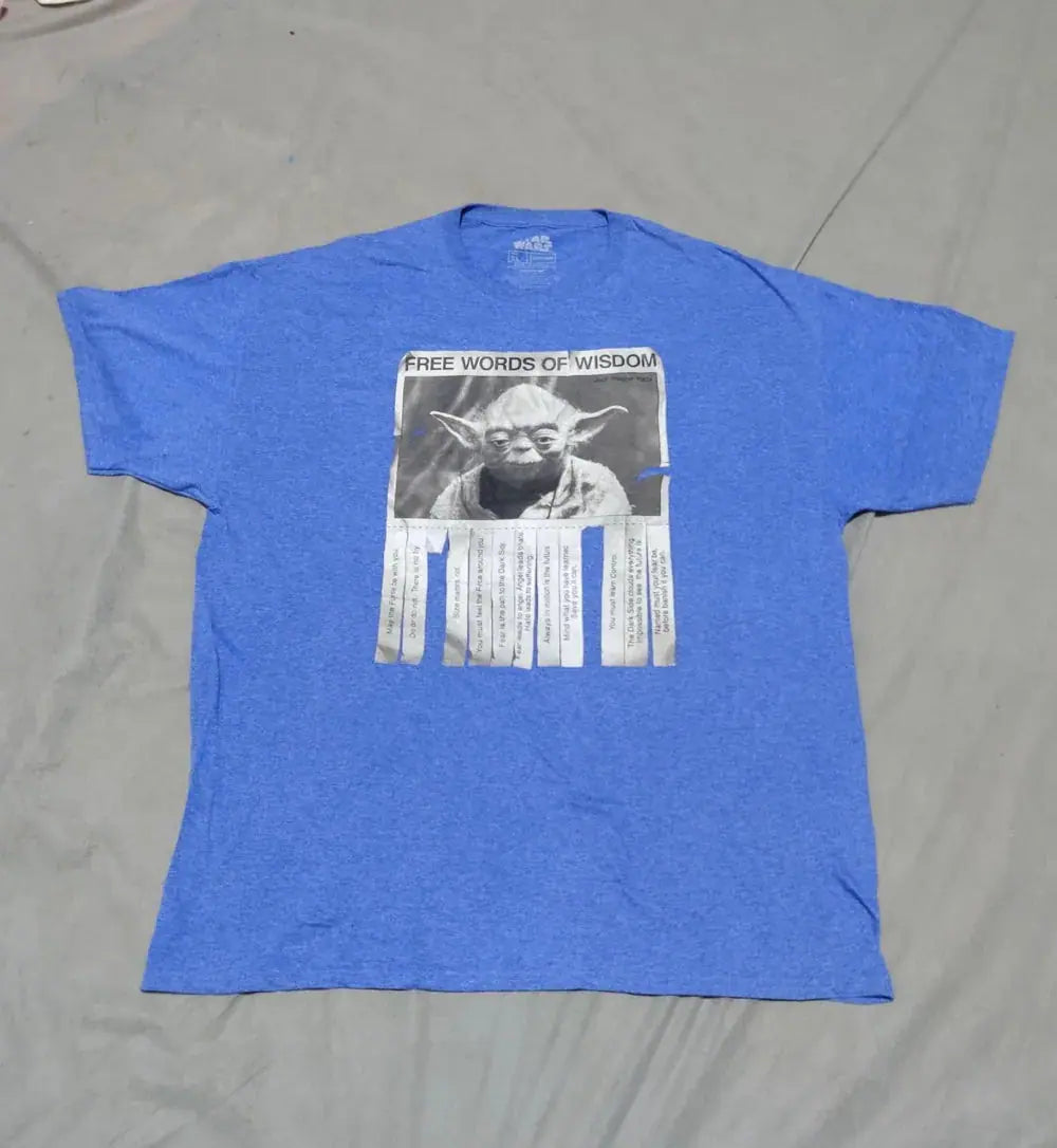 Star Wars Men Cotton Blue T Shirt XL – Preloved Labels (view 2)