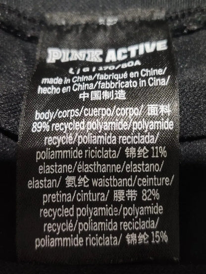 Pink Women Black Sport Tights – Preloved Labels (view 3)