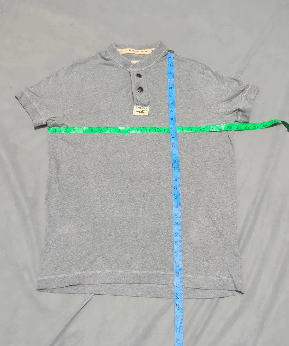 Hollister Men Cotton Gray T Shirt L – Preloved Labels (view 4)