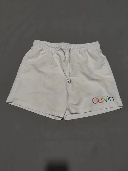 Calvin Klein Women White Sport Short – Preloved Labels (view 2)