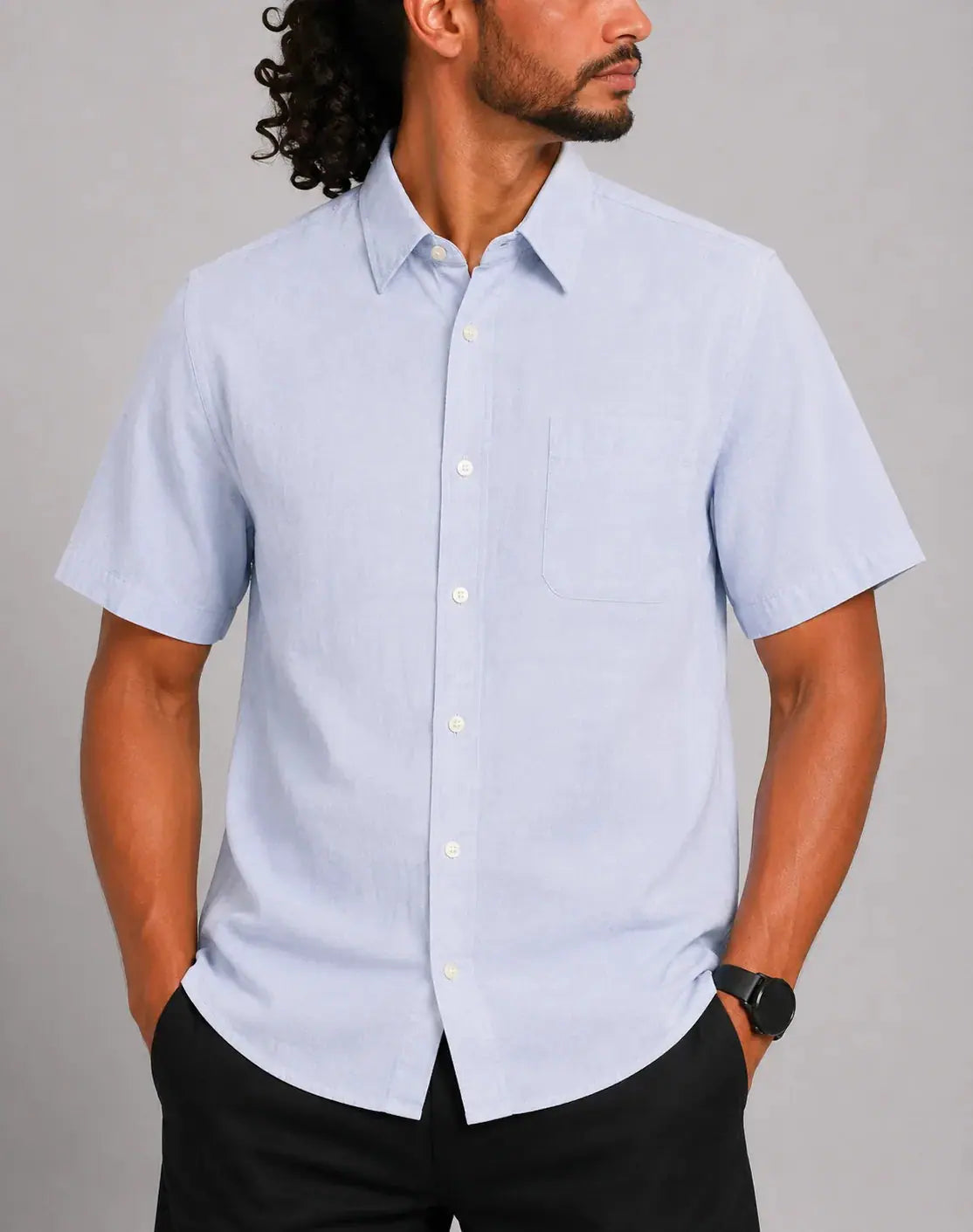 Nautica Men Cotton Blue Shirt L – Preloved Labels