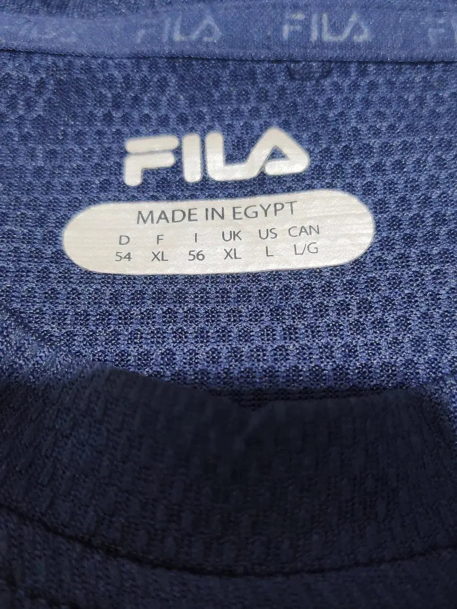Fila Men Sport Blue T Shirt L – Preloved Labels (view 3)