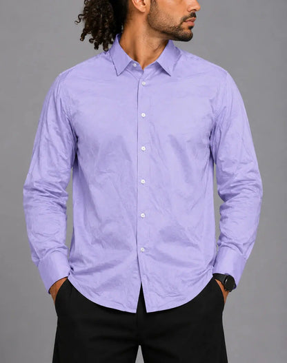 Calvin Klein Men Cotton Purple Shirt L – Preloved Labels