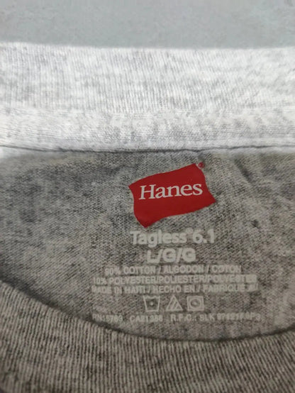 Hanes Men Cotton Gray T Shirt L – Preloved Labels (view 3)