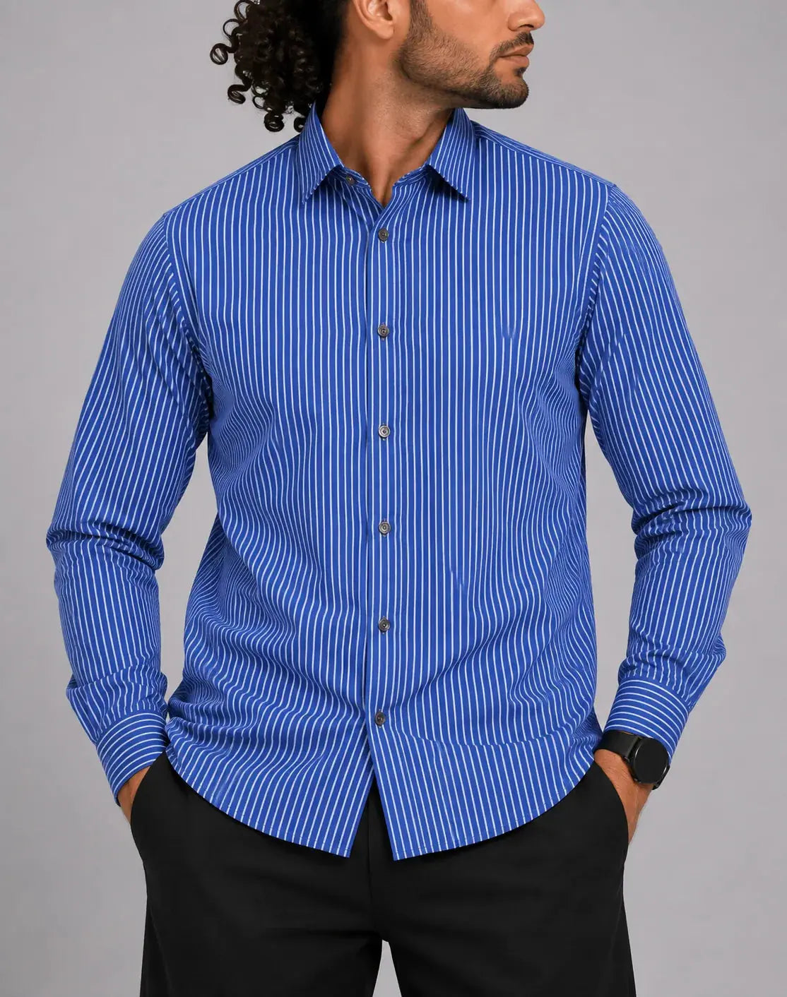 Hugo Boss Men Cotton Blue Shirt L – Preloved Labels