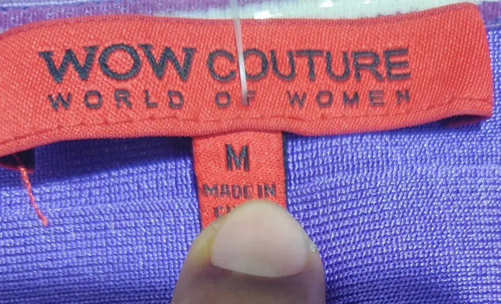Wow Couture Women Purple Sport Bra – Preloved Labels (view 3)