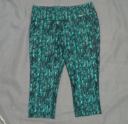 Nike Dri Fit Women Green Sport Tights – Preloved Labels (view 2)