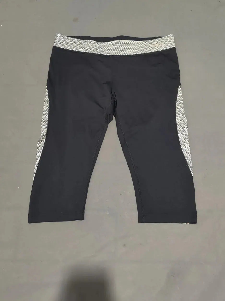 Fila Women Black Sport Tights – Preloved Labels (view 2)