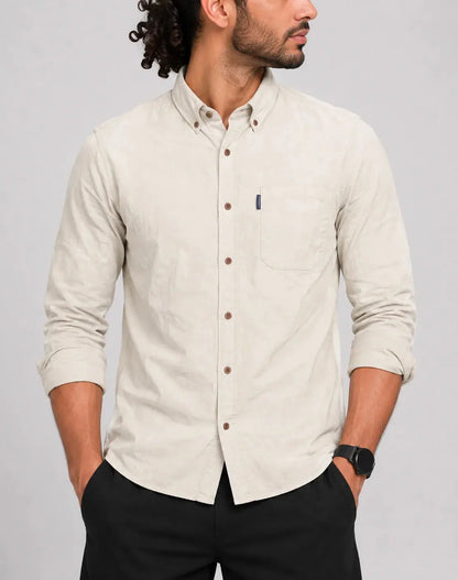 Chaps Men Cotton Cream Shirt XL – Preloved Labels