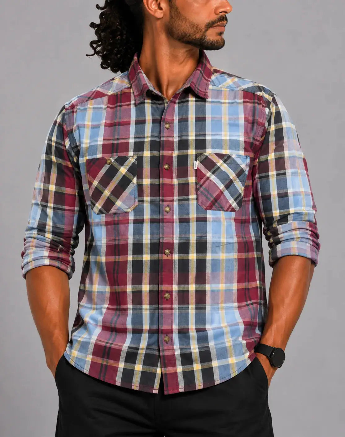 Levi's Men Cotton Red Shirt XL – Preloved Labels