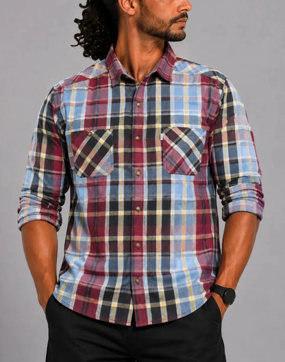 Levi's Men Cotton Red Shirt XL – Preloved Labels