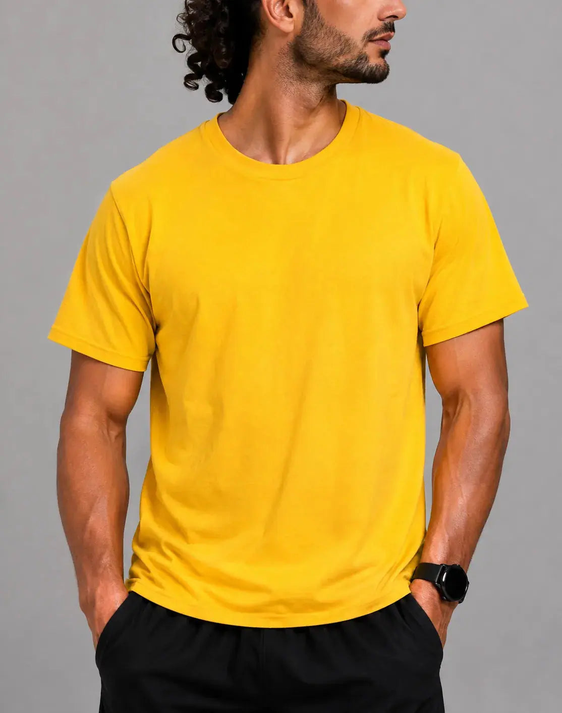 Bcg Men Cotton Yellow T Shirt M – Preloved Labels