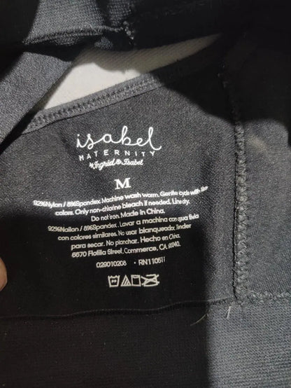Isabel Maternity Women Black Sport Bra – Preloved Labels (view 3)