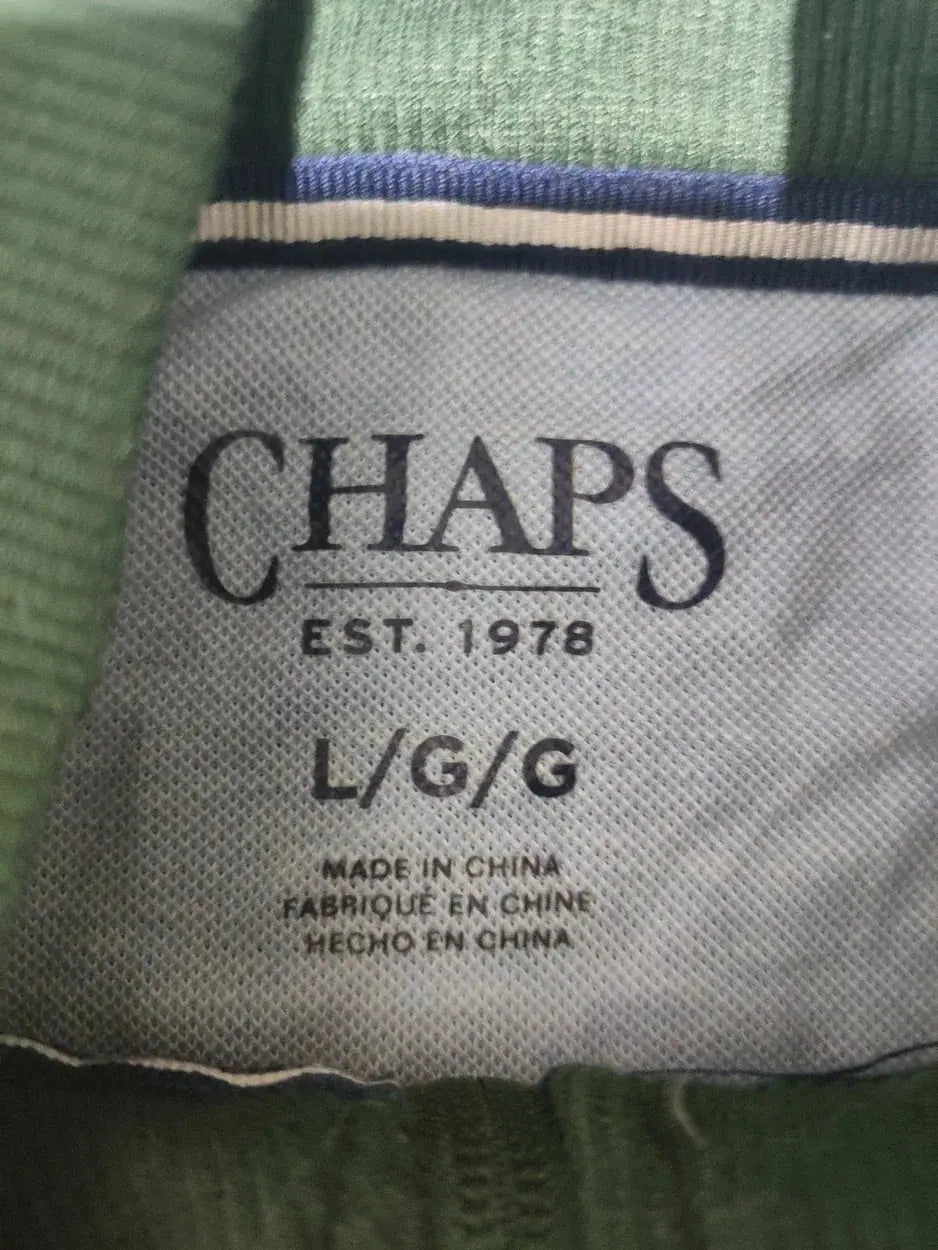 Chaps Men Cotton Fleece Gray Sweatshirt L – Preloved Labels (view 3)
