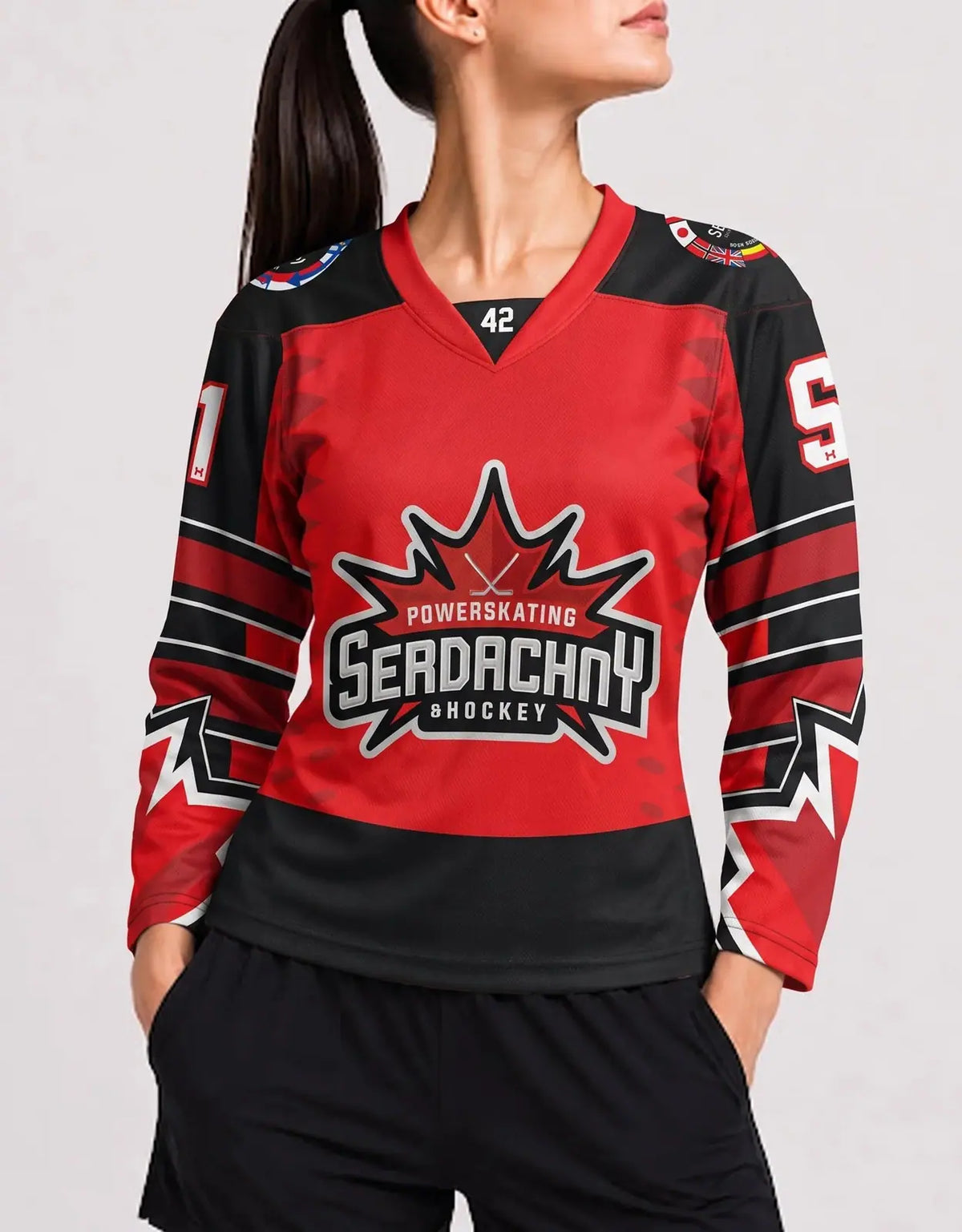 Serdachny Women Sport Red T Shirt M – Preloved Labels