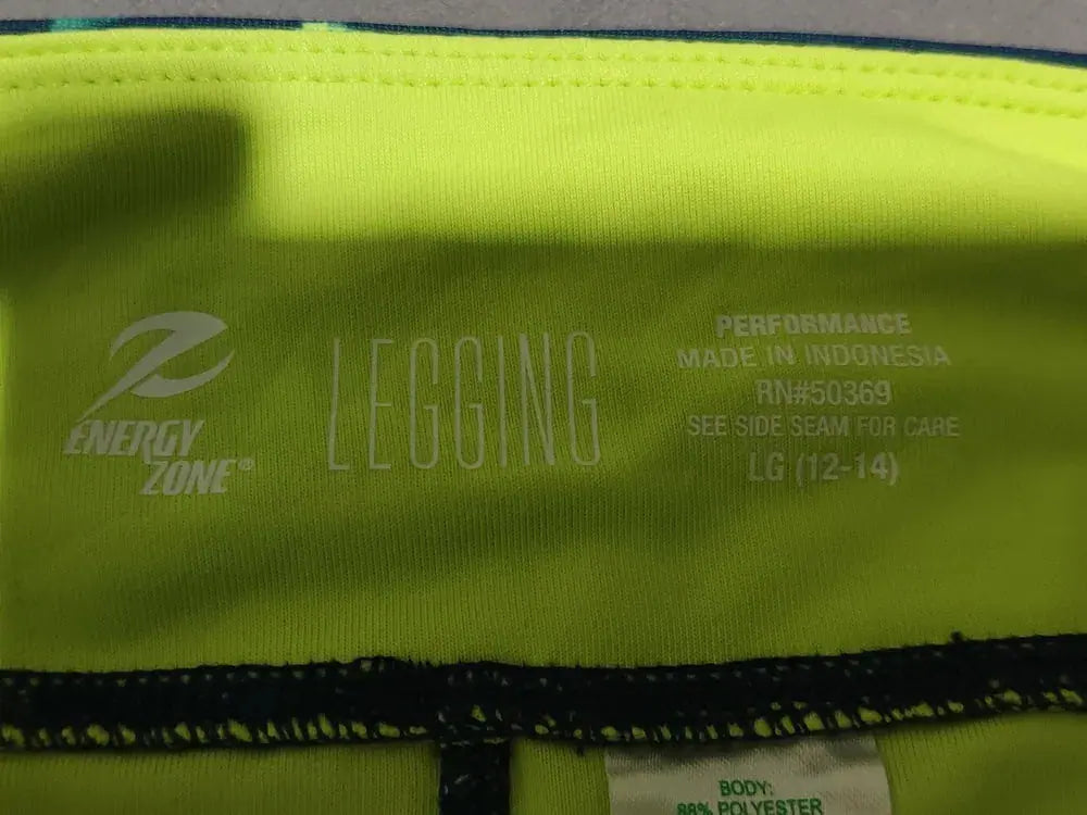 Energy Zone Women Blue Sport Tights – Preloved Labels (view 3)