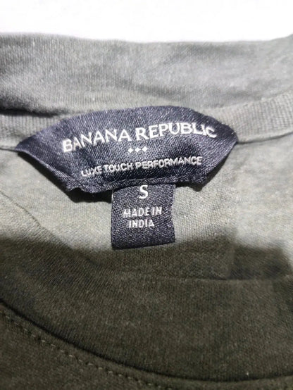 Banana Republic Men Cotton Green T Shirt S – Preloved Labels (view 3)