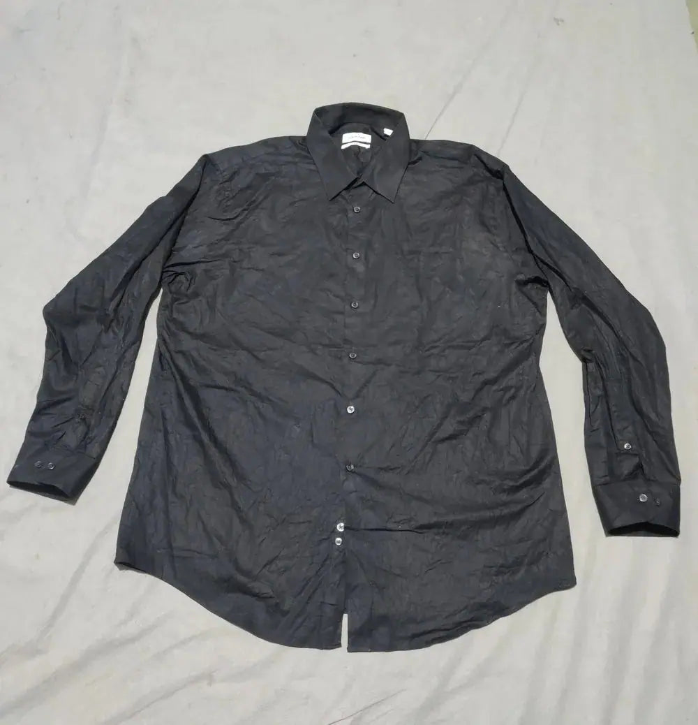 Calvin Klein Men Cotton Black Shirt XL – Preloved Labels (view 2)