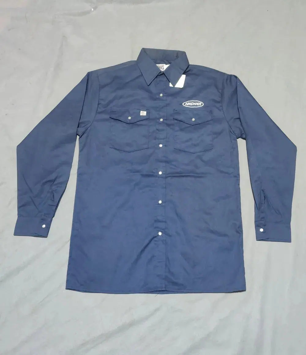 Big Bill Men Cotton Blue Shirt M – Preloved Labels (view 2)
