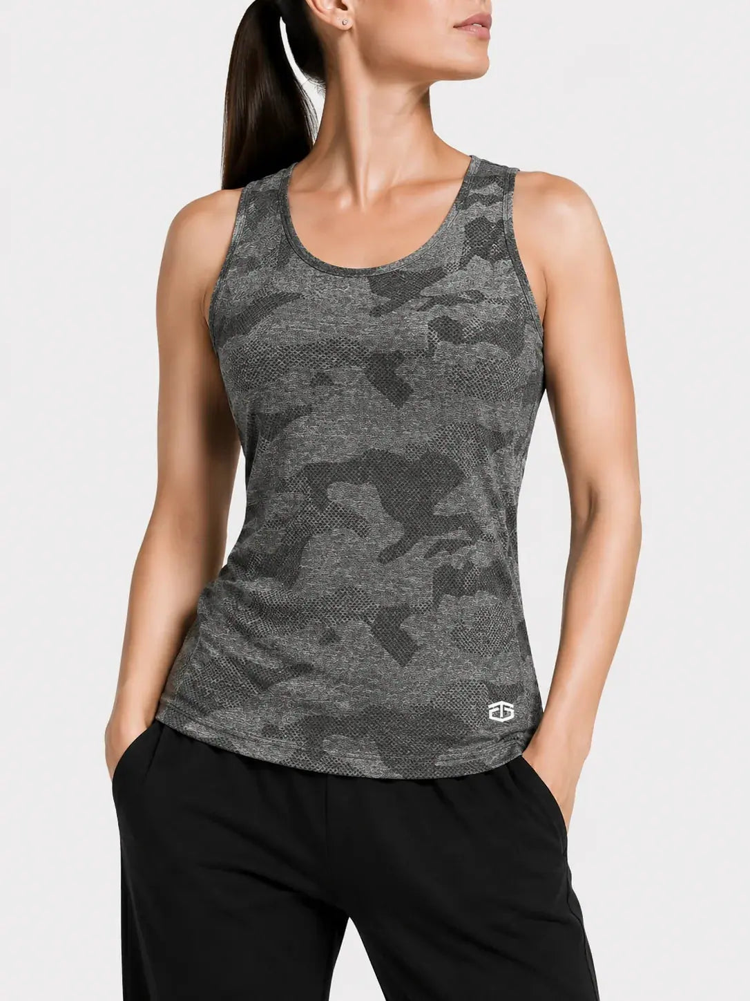 Tapout Women Sport Gray Vest T Shirt L – Preloved Labels