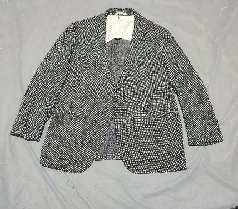 Armani Men Cotton Black Coat M – Preloved Labels (view 2)