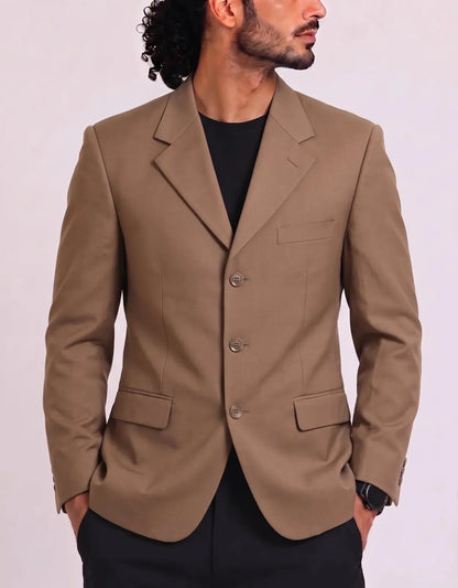 K Boxing Men Cotton Brown Coat M – Preloved Labels