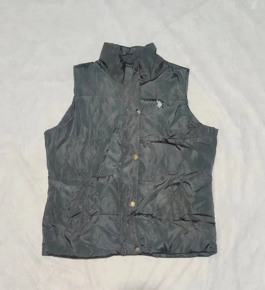 Polo U.S. Assn Men Black Vest Puffer Jacket – Preloved Labels (view 2)