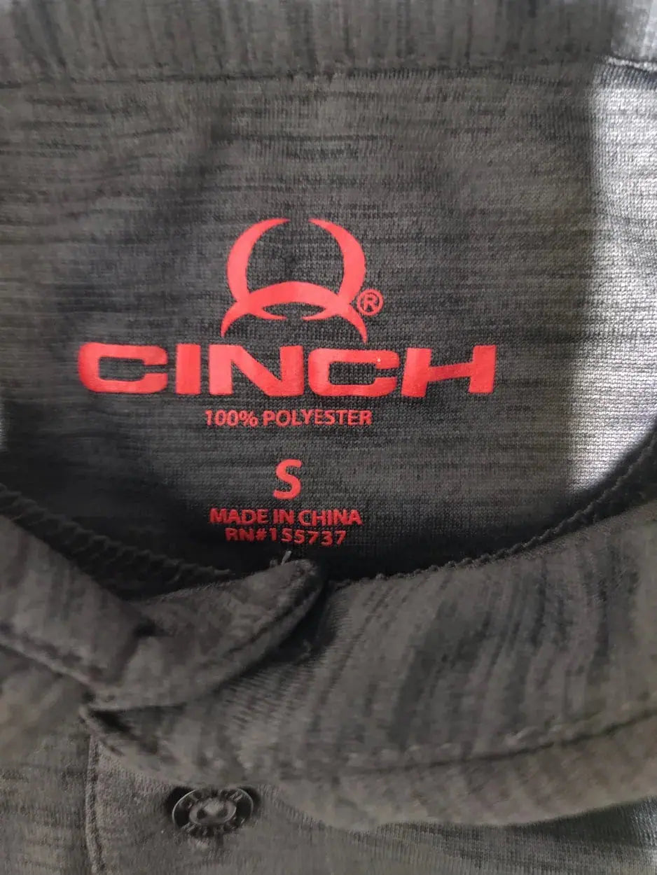 Cinch Men Sport Gray Polo T Shirt S – Preloved Labels (view 3)