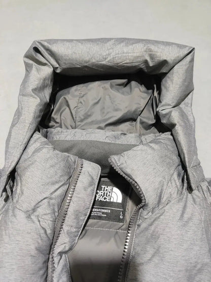 The North face 550 Fill Women Puffer Gray Hooded Coat Jacket – Preloved Labels (view 5)