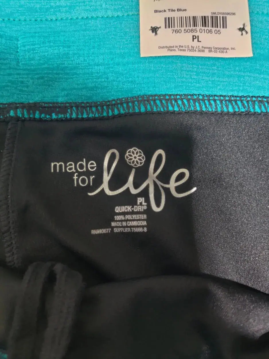 Made for Life Black Sport Tights – Preloved Labels (view 3)