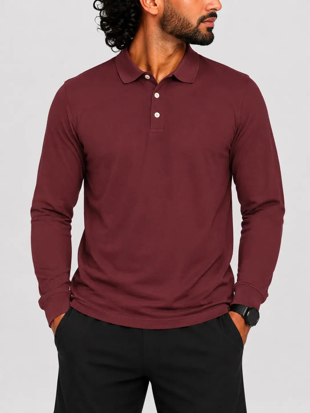 George Men Sport Maroon Polo T Shirt S – Preloved Labels