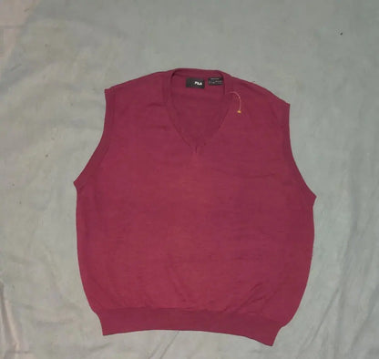 Fila Men Cotton Fleece Red Sweater L – Preloved Labels (view 2)