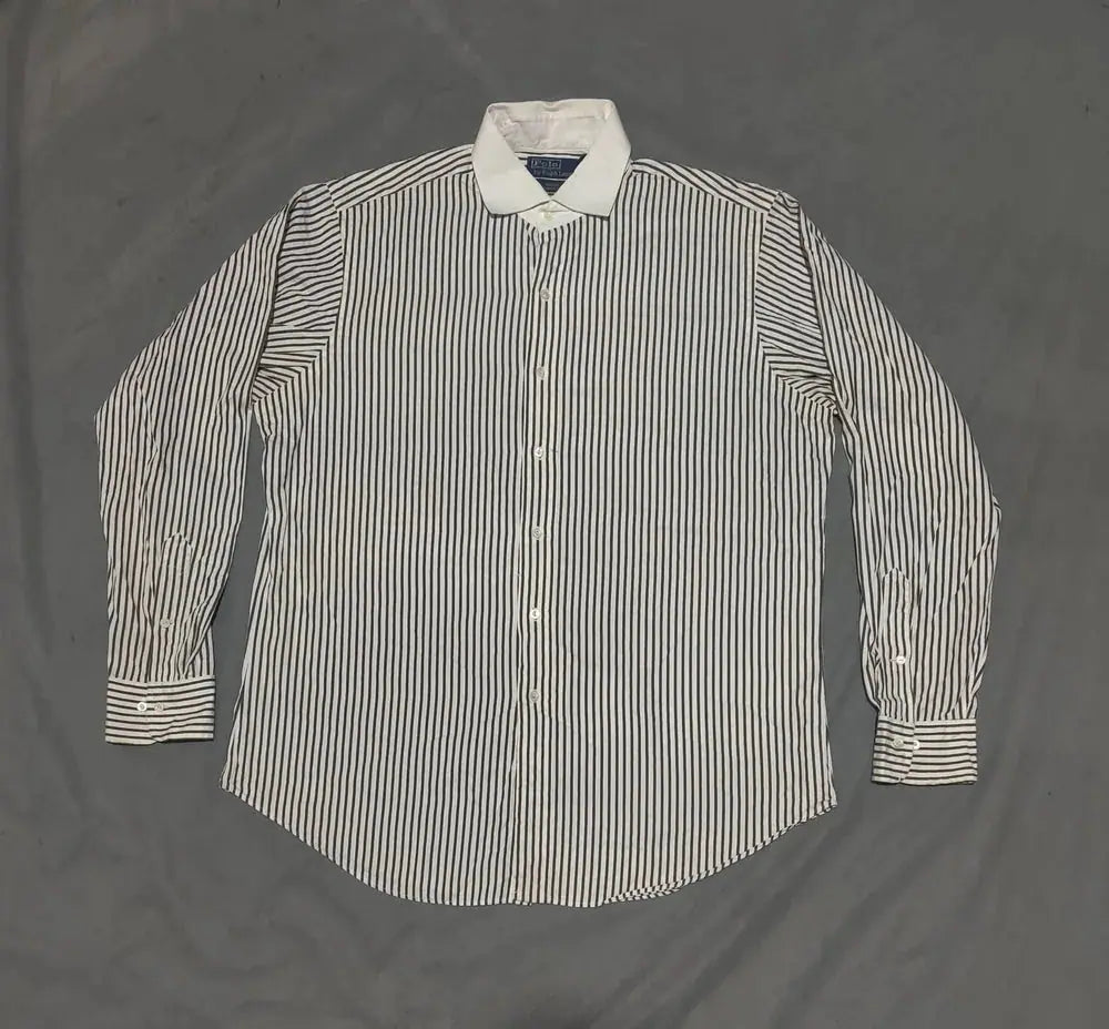 Polo Ralph Lauren Men Cotton Brown Shirt L – Preloved Labels (view 2)