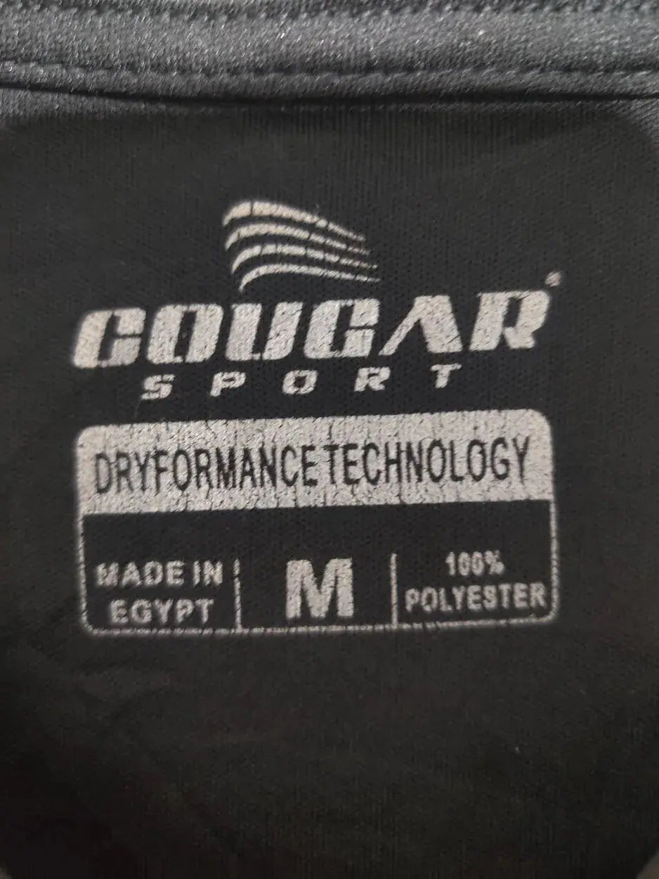 Cougar Men Sport Black T Shirt M – Preloved Labels (view 3)