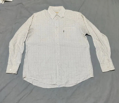 Barbour Men Cotton Cream Shirt M – Preloved Labels (view 2)