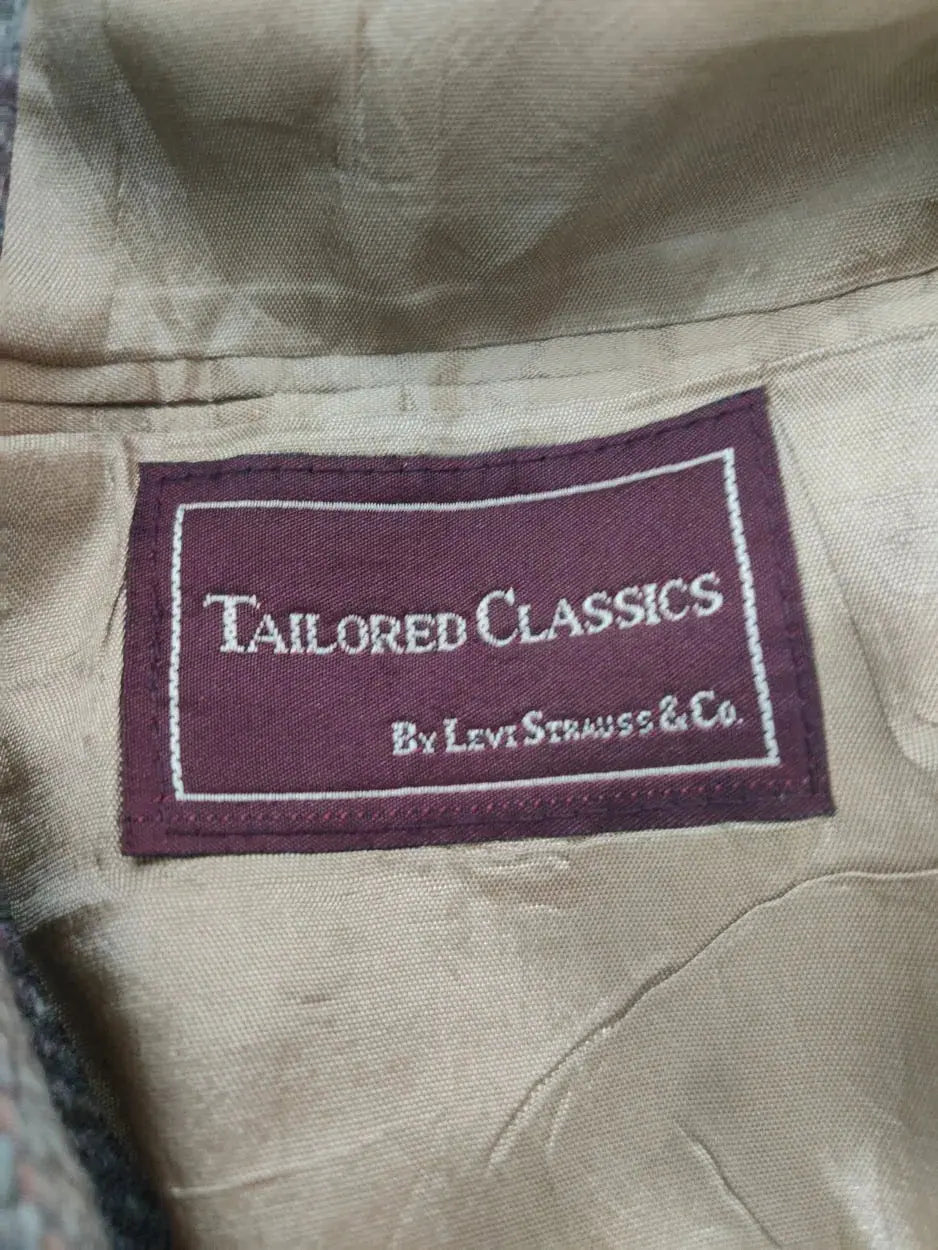Tailored Classics Men Wool Cream Coat M – Preloved Labels (view 3)