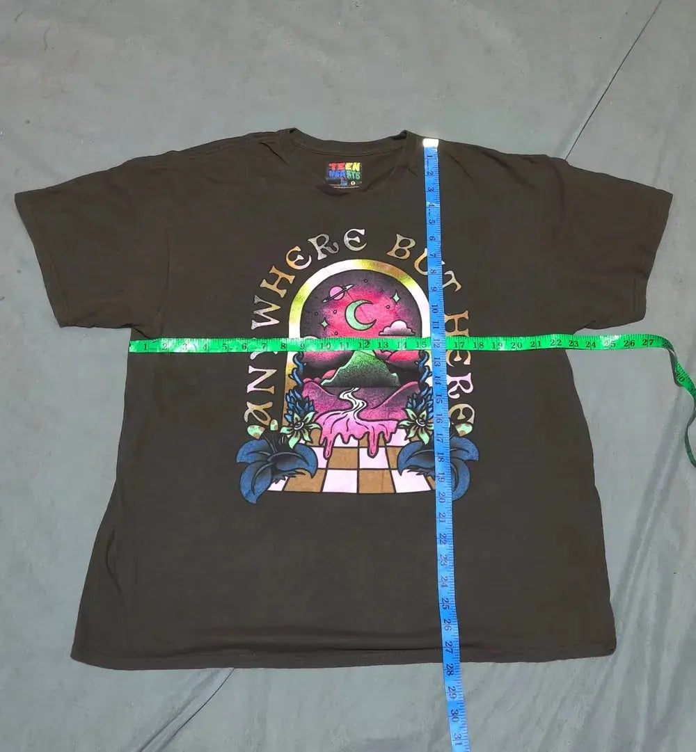 Teen Hearts Men Cotton Brown T Shirt S – Preloved Labels (view 4)