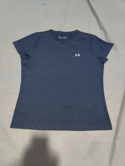 Under Armour Women Sport Blue T Shirt – Preloved Labels (view 2)