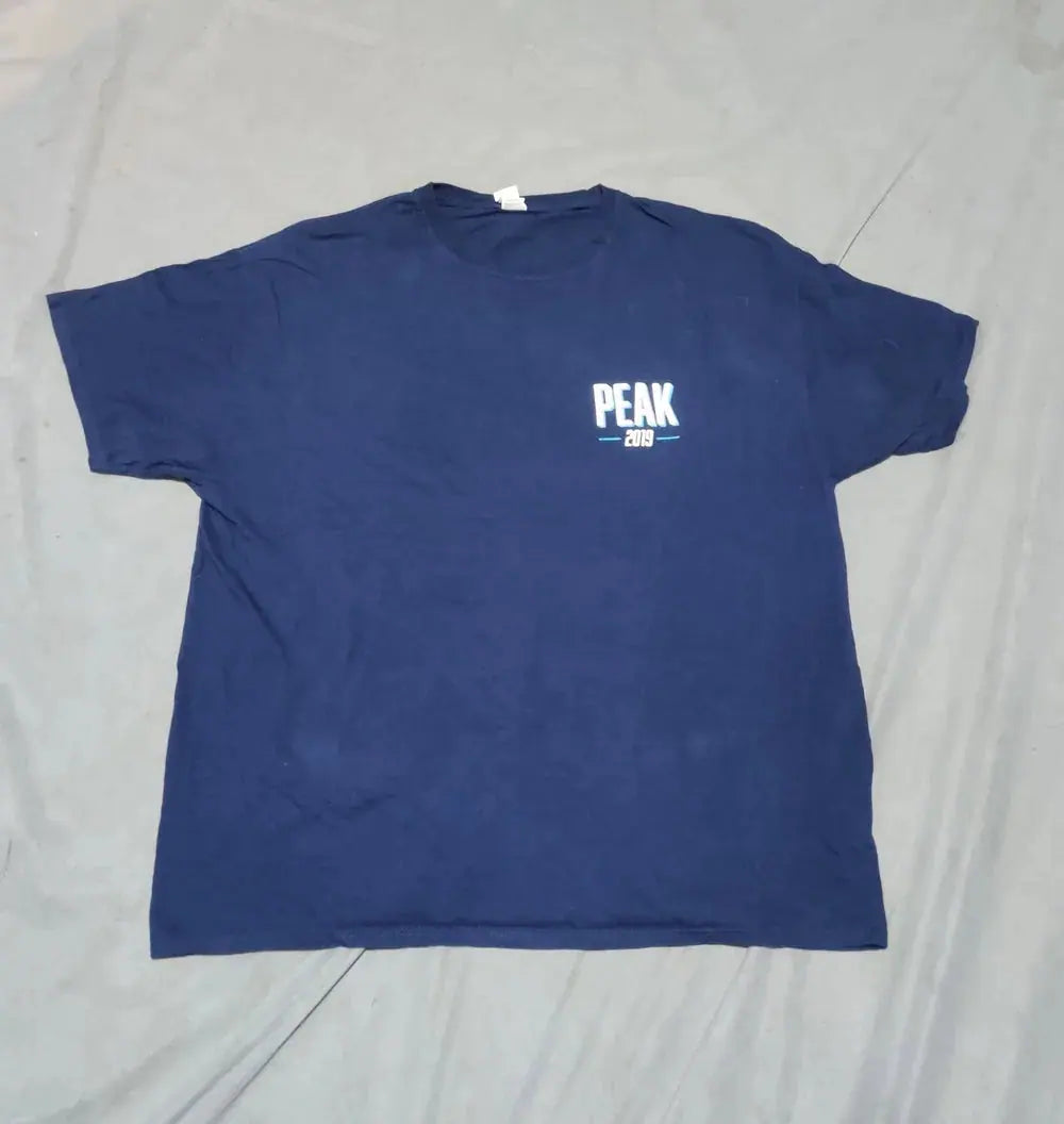 Fruit Of The Loom Men Cotton Blue T Shirt XL – Preloved Labels (view 2)