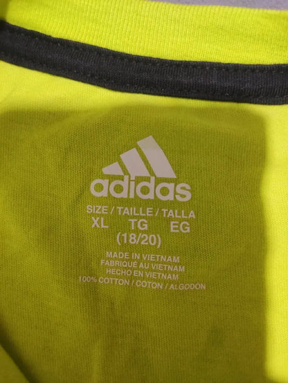 Adidas Men Cotton Green T Shirt XL – Preloved Labels (view 3)
