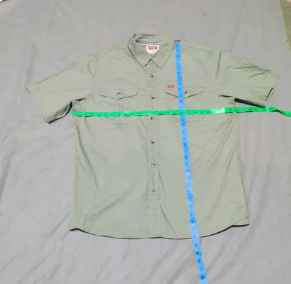Wrangler Men Cotton Green Shirt L – Preloved Labels (view 4)