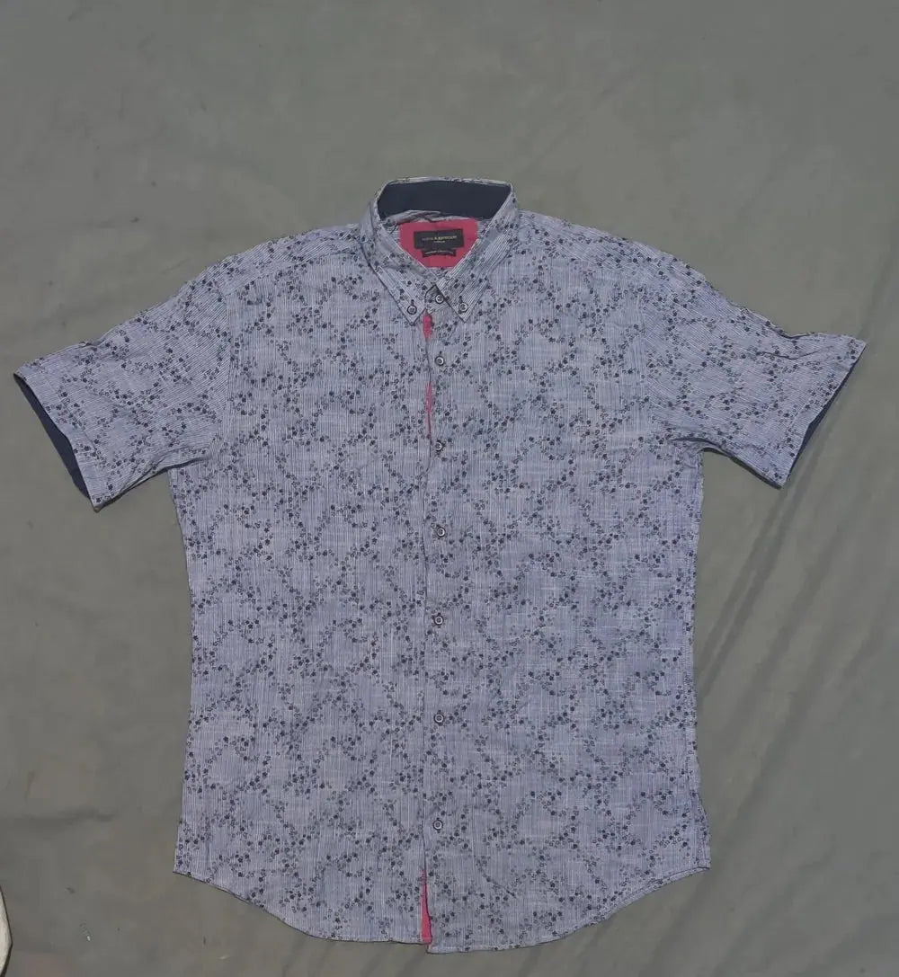 Lloyd & Jefferson Men Cotton Blue Shirt L – Preloved Labels (view 2)