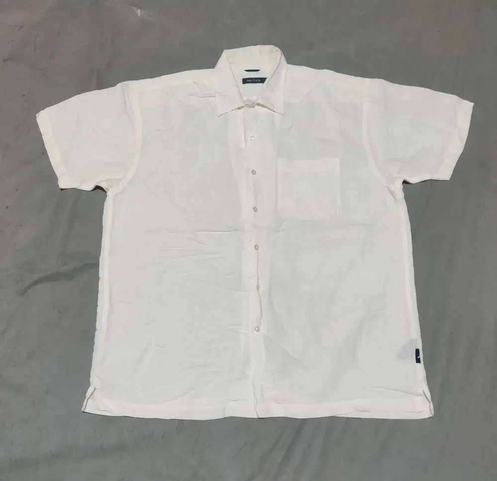 Nautica Men Cotton White Shirt L – Preloved Labels (view 2)
