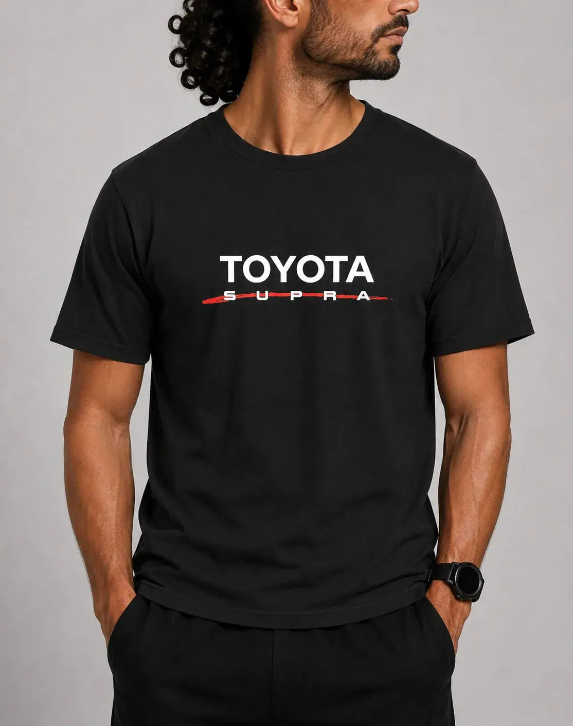 Toyota Men Cotton Black T Shirt XL – Preloved Labels